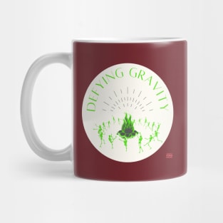 Defying gravity Mug